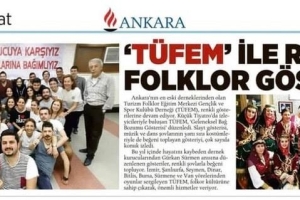 Alkışlar TÜFEM'e