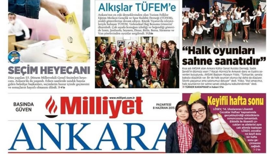 Alkışlar TÜFEM'e